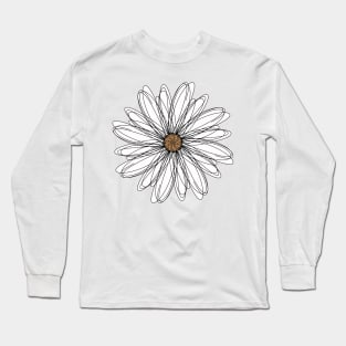 Daisy Sketch Long Sleeve T-Shirt